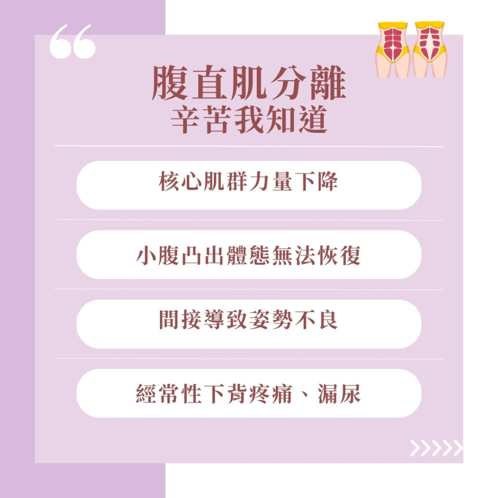 小腹凸凸瘦不了，腹直肌鬧分手!
