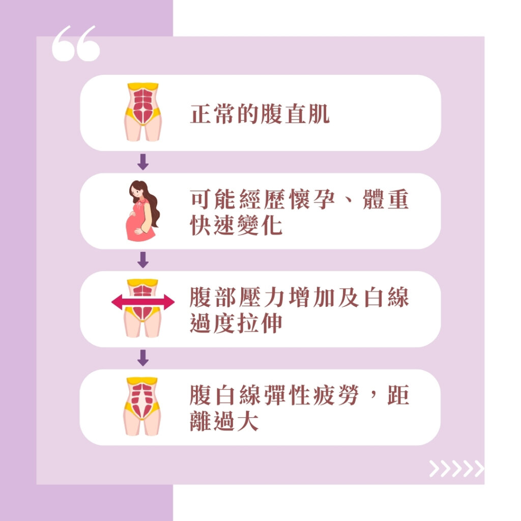 小腹凸凸瘦不了，腹直肌鬧分手!